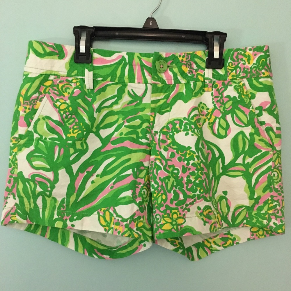 lilly pulitzer colorful shorts